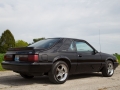 1990 Black Hatchback Mustang-1